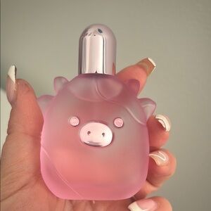 Pink Piggy Perfume Bottle